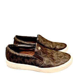 Michael KORS Slip - On Brown Size 5.5 / Big Kids 4 / EU 36 Women